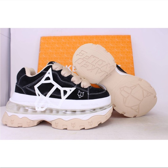 Naked wolfe black virgo platform sneakers - Picture 3 of 5